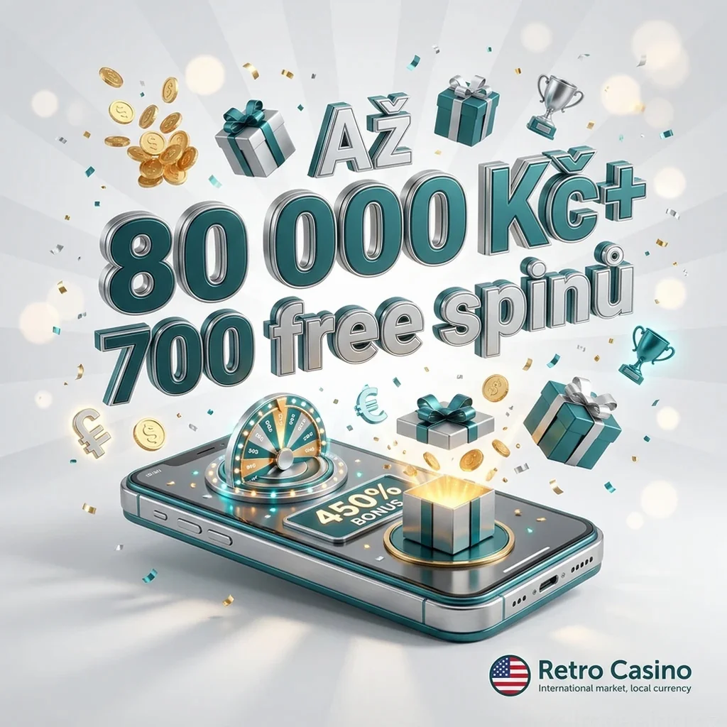 Až 80 000 Kč+ 700 free spinů